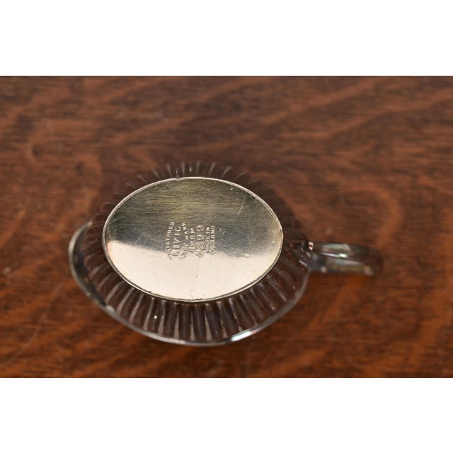 Tiffany & Co. Style Art Deco Silverplate Creamer For Sale - Image 11 of 14