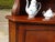 Glass Corner Display Cabinet, 1980s For Sale - Image 11 of 18