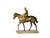 Equestrian Statue of Jockey on Horse, 19th Century, Patinated & Gilt Bronze For Sale - Image 6 of 7