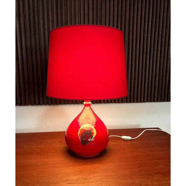Blue Table Lamp by B. Wiinblad for R. Studio-Line For Sale - Image 8 of 18