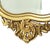 French Gold Leaf Gilded Crested Mirror, 1950s For Sale - Image 13 of 15