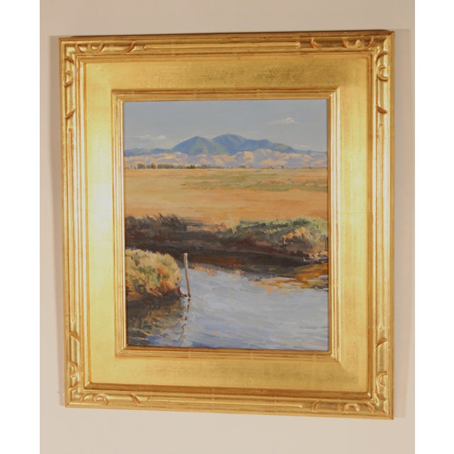 Impressionist landscape painting of Mt. Diablo by California artist Ian Mckibban (Born 1929). Ian Mckibban was formerly...