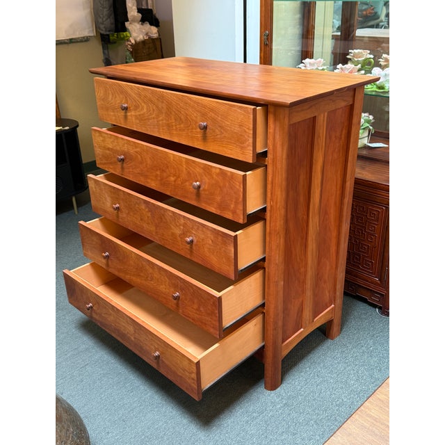 American Vermont Furniture Designs Heartwood Shaker Chest For Sale - Image 3 of 12