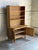 Mid 20th Century Vintage Danish Oak Secretary Cabinet in Style of Henning Kjærnulf Scandinavian Bookcase Hutch For Sale - Image 5 of 9