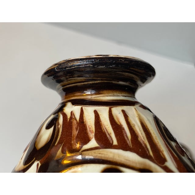 Art Deco Glazed Pottery Vase by Herman August Kähler, 1920s For Sale - Image 11 of 13