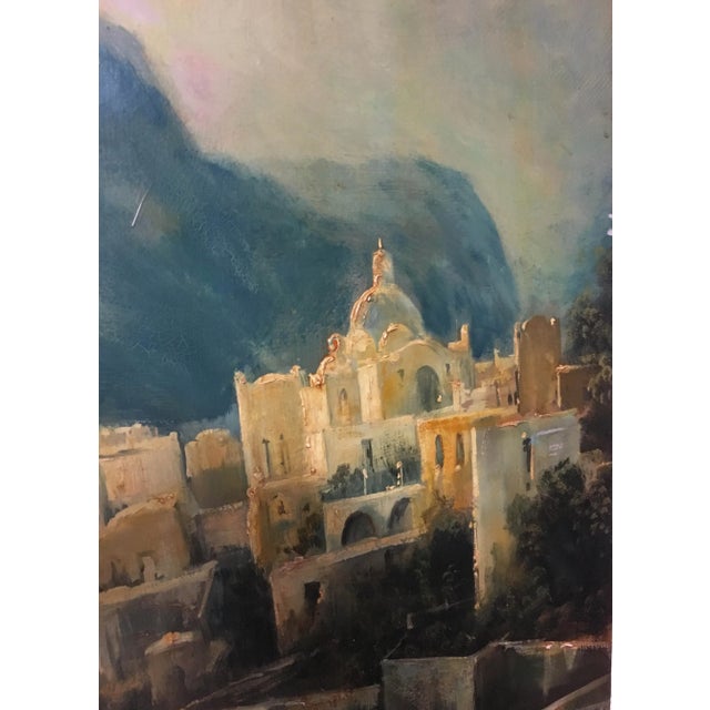 Contemporary After Giacinto Gigante, Capri, Posillipo School, Oil on Canvas, Framed For Sale - Image 3 of 7