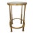 Italian Neoclassical Gilt Gueridon Side Table by Miamar Home For Sale