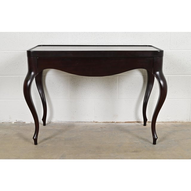 A beautiful French Regency or Louis XV style console, sofa table, or side table By Barbara Barry for Baker Furniture USA,...