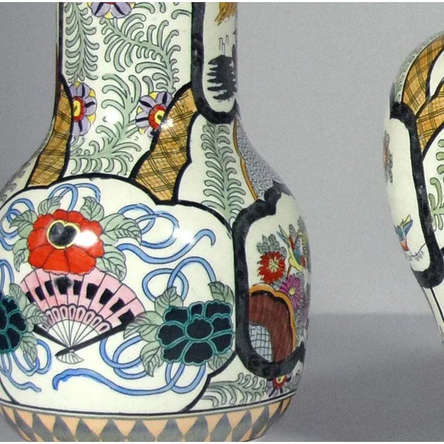 20th Century Ceramic Vases from Petrus Regout, 1890s, Set of 3 For Sale - Image 4 of 12