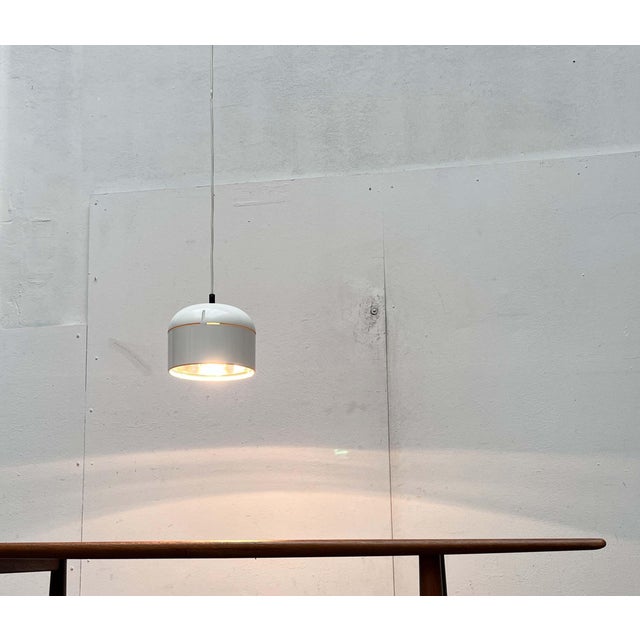 Vintage German Space Age Pendant Lamp by Arnold Berges for Staff Leuchten, 1970s For Sale - Image 4 of 18