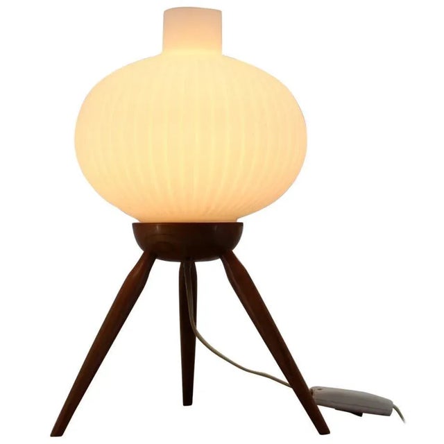 Mid-Century Table Lamp from ULUV, Krásná Jizba, 1960s For Sale - Image 6 of 6