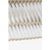 Marie Flanigan for Visual Comfort Signature Menil 24" Linear Sconce in Polished Nickel with Crystal Rods For Sale In Houston - Image 6 of 9