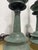 Traditional Pair of Patinated Bronze Candlestick Lamps, Continental, Late 19th–20th C. For Sale - Image 3 of 8