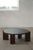 Brutalist French Round Coffee Table in Oak and Slate, 1970s For Sale - Image 15 of 17