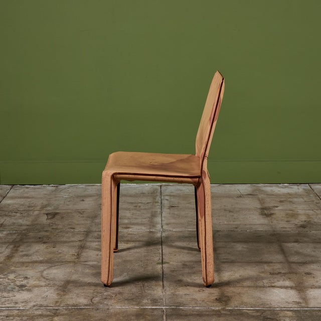 Mario Bellini Cab Side Dining Chair for Cassina For Sale - Image 12 of 12