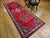 Vintage Hamadan Wide Runner, Hand-Knotted Wool, Open Field Geometric Pattern, Red & Ivory. 4x10 For Sale In Chicago - Image 6 of 18