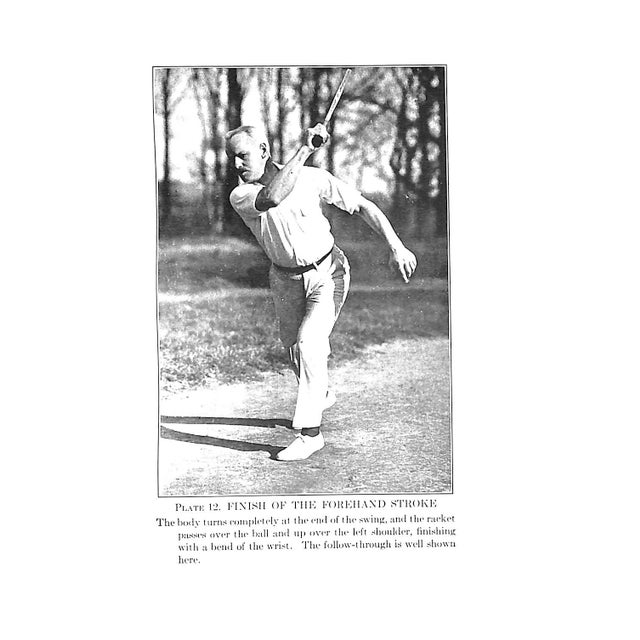 "Lawn Tennis Lessons for Beginners" 1916 Paret, J. Parmly For Sale - Image 4 of 8