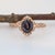 2Ct Purple Spinel Ring in Solid 14k Gold With Earth Mined Diamond Accents, Size 6.75 For Sale - Image 4 of 8