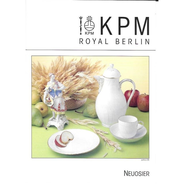 White 1980’s Vintage/New KPM Vegetable Dish & Cover Neuosier Elegance of Nature For Sale - Image 8 of 12