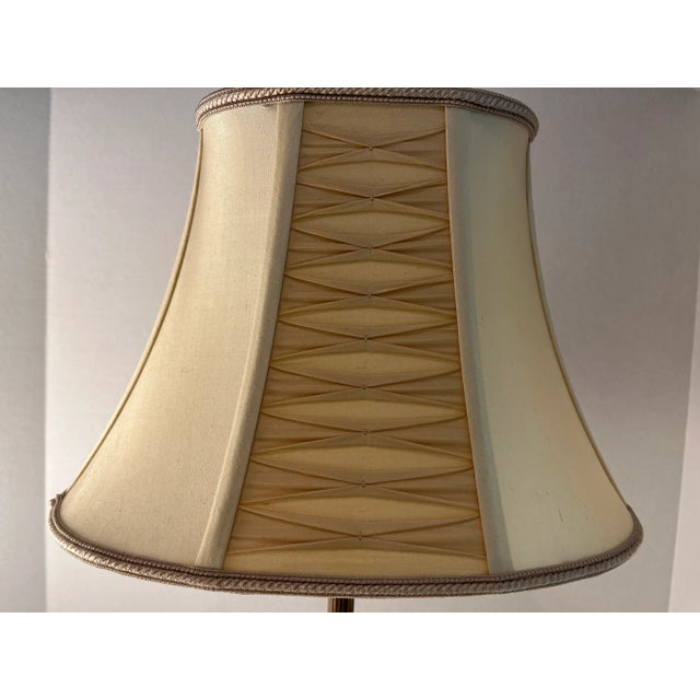 Tall Late 20th Century Marble Lamp For Sale - Image 4 of 6