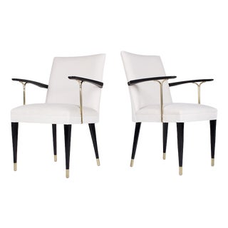 Modernist Armchairs, 1950s, Set of 2 For Sale