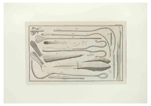 Lorenz Heister, Surgical Instruments, Etching, 1750