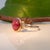 4.6Ct Star Ruby Ring With Earth-Mined Diamond Accents: Solid 14k Gold, 10x8mm For Sale In Columbus - Image 6 of 9