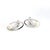 1990s Pair of Mikimoto Estate Akoya Pearl Mens Cufflinks Sterling Silver 6.7 mm For Sale In New York - Image 6 of 6