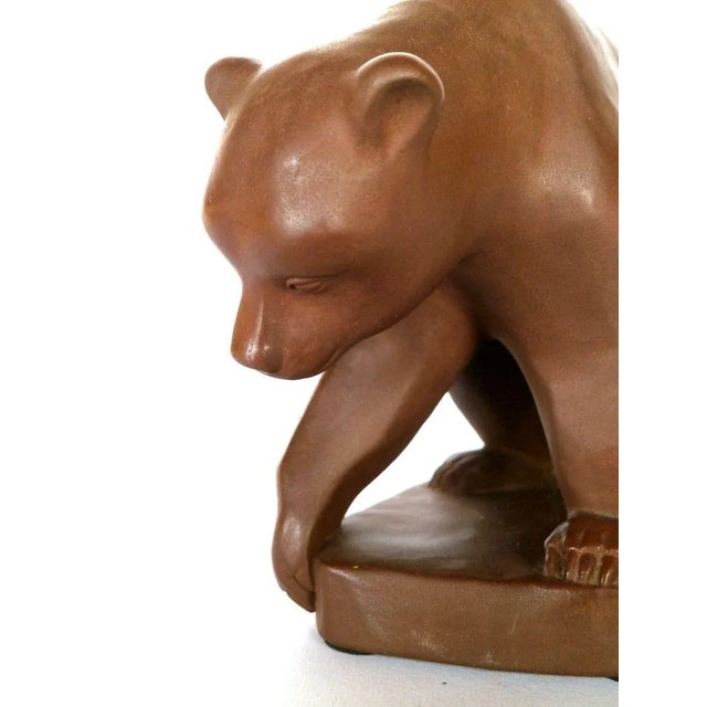Porcelain Bear from Meissen, 1930s For Sale - Image 4 of 8