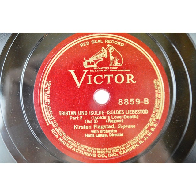 Vintage Classical Music 78's 12" Records In Catalog Album Group of 10