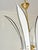 Italian Brass and Murano Glass Palms Chandelier, 1970s, in Flawless conditions. Designed 1970 to 1979 Up to 250V...