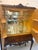 Wood Antique Figured Mahogany Illuminated Cocktail Drinks Cabinet on Stand, 1920 For Sale - Image 7 of 16