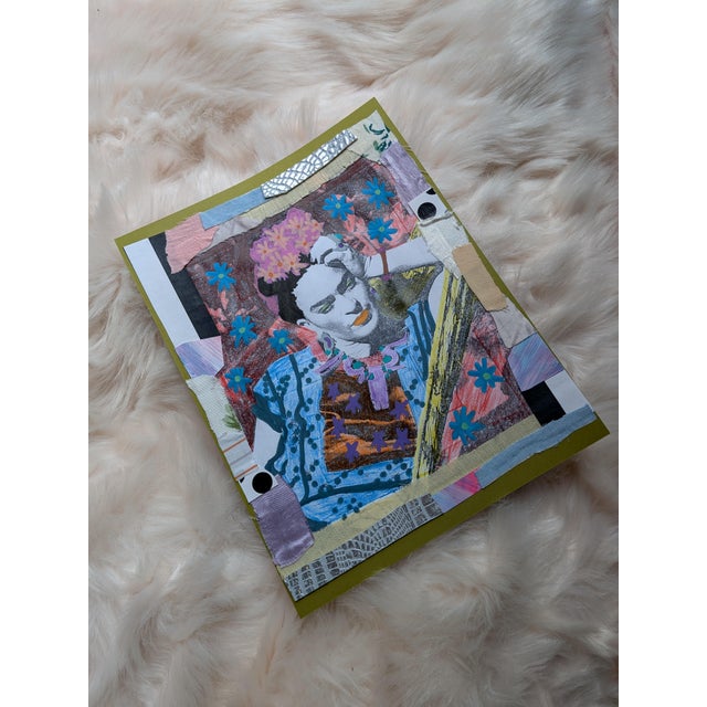 2020s Frida Mixed Media Collage For Sale - Image 5 of 7