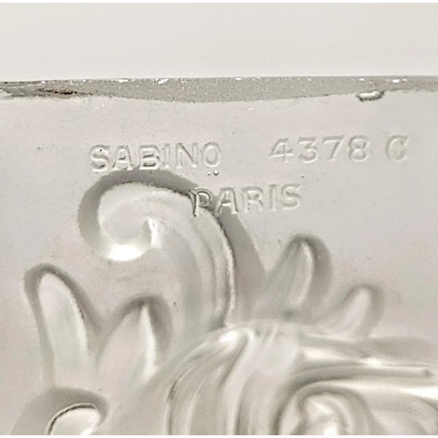 French Art Deco Wall Sconces Signed by Sabino - A Pair For Sale In New York - Image 6 of 7