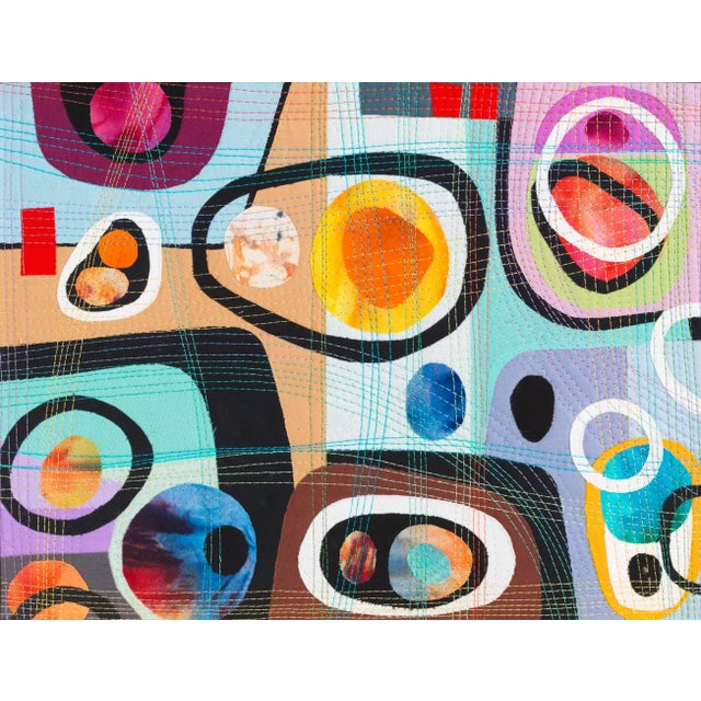 'Urban Landscape' Contemporary Quilt by Bethan Ash - 9 Pieces For Sale - Image 9 of 11