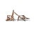 Pair of Chaise Lounges in Hardwood & Fabric, Lucio Costa, 1950s For Sale - Image 4 of 9