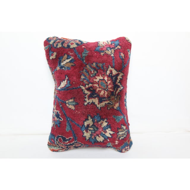 Here i am listing a 100% Handmade double knotted rug pillow cover, made from antique carpet rug. This’s a modern and...