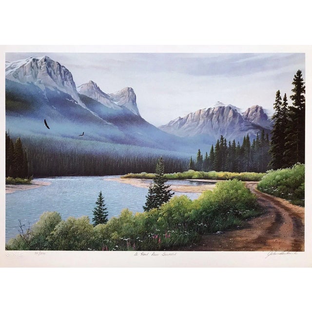 Lithograph on paper. Hand signed, titled and numbered by the artist. Edition of 350. Artwork is in excellent condition....