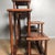 Vintage Chinese Huali Rosewood "Staggered" Tabletop Display Stand (Curio Shelf) For Sale In Los Angeles - Image 6 of 9
