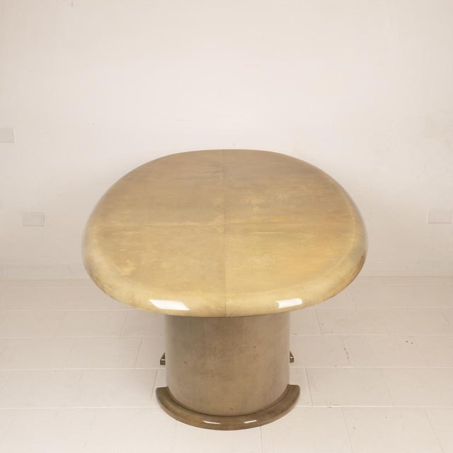 Parchment Table by Angelo Mazzola for Ar.Vi Salpol, 1980s For Sale - Image 15 of 18