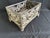 Cast Iron Rectangular Planter on Feet For Sale - Image 5 of 9