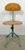 Wood Industrial Dark Green Workshop Chair, 1950s For Sale - Image 7 of 16
