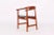 Model PP203 Mahogany and Black Leather Desk Chairs by Hans J. Wegner for PP Møbler, 1970s, Set of 4 For Sale - Image 12 of 15