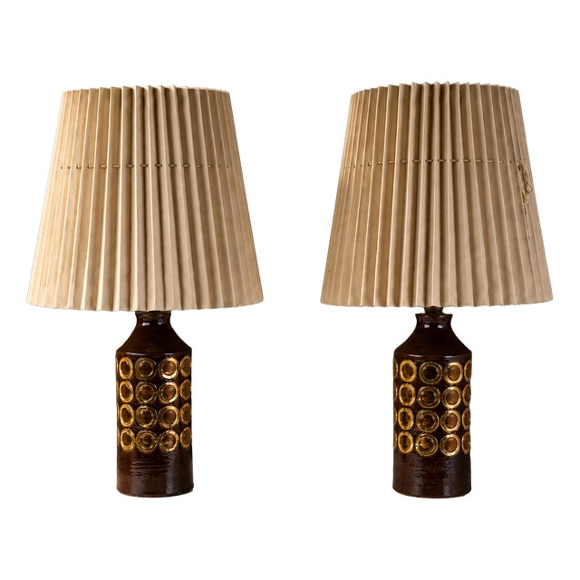 Ceramic Miranda Table Lamps from Bitossi, 1970s, Set of 2 For Sale