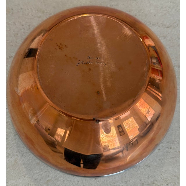 1970s Gabriella Crespi Signed Large Bowl and Tray For Sale - Image 5 of 10