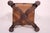 William and Mary Style Bench With Tapestry Seat For Sale - Image 9 of 9