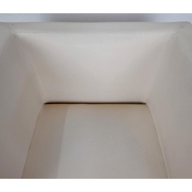 Set of 20th Century Swivel Armchairs in Faux Leather from Palladium For Sale - Image 5 of 18