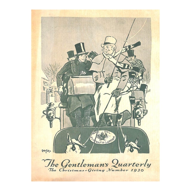 The Gentleman's Quarterly the Christmas-Giving Number 1930 Catalog For Sale