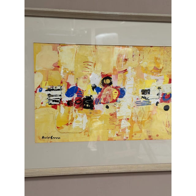 Kulo Green, Morning Hour, 1950s, Oil on Panel, Framed For Sale - Image 9 of 18