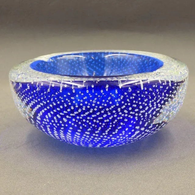Ashtray or Bowl in Murano Glass by Archimede Seguso, Italy, 1950s For Sale - Image 6 of 8